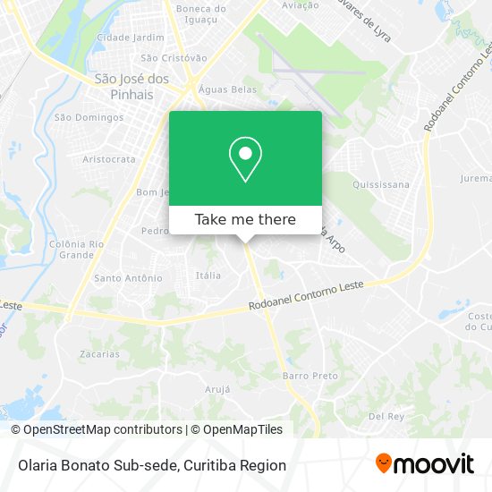 Olaria Bonato Sub-sede map