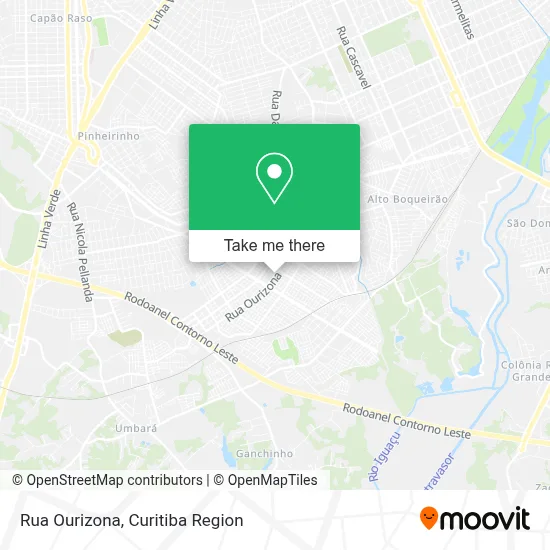 Rua Ourizona map