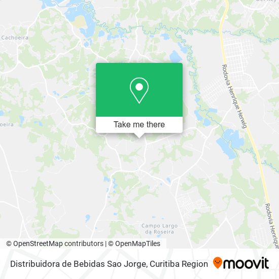 Distribuidora de Bebidas Sao Jorge map