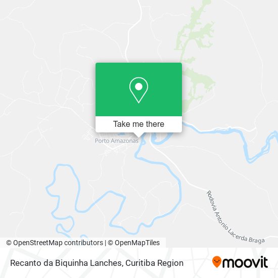 Recanto da Biquinha Lanches map