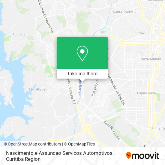 Nascimento e Assuncao Servicos Automotivos map