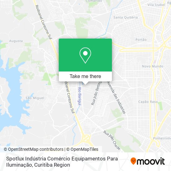 Spotlux Indústria Comércio Equipamentos Para Iluminação map