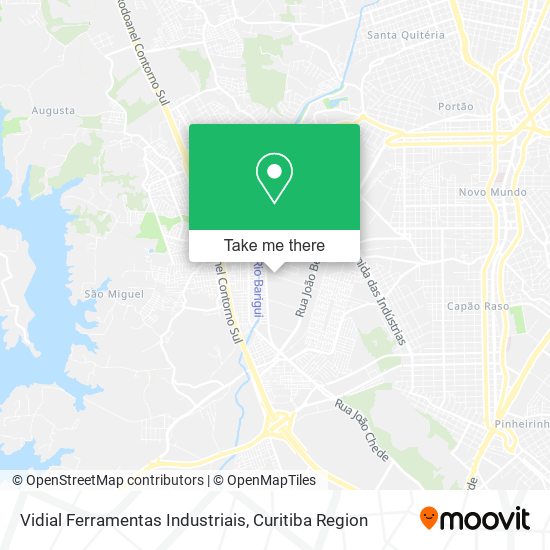 Vidial Ferramentas Industriais map