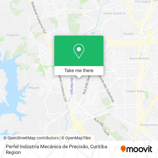 Perfel Indústria Mecânica de Precisão map