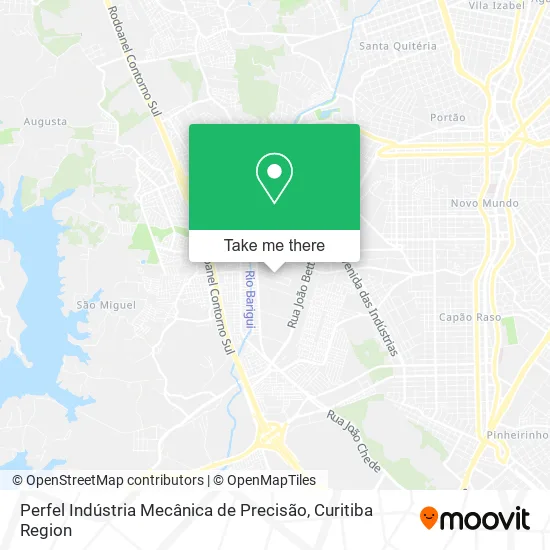Perfel Indústria Mecânica de Precisão map