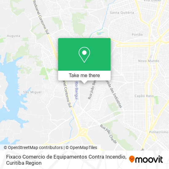 Fixaco Comercio de Equipamentos Contra Incendio map