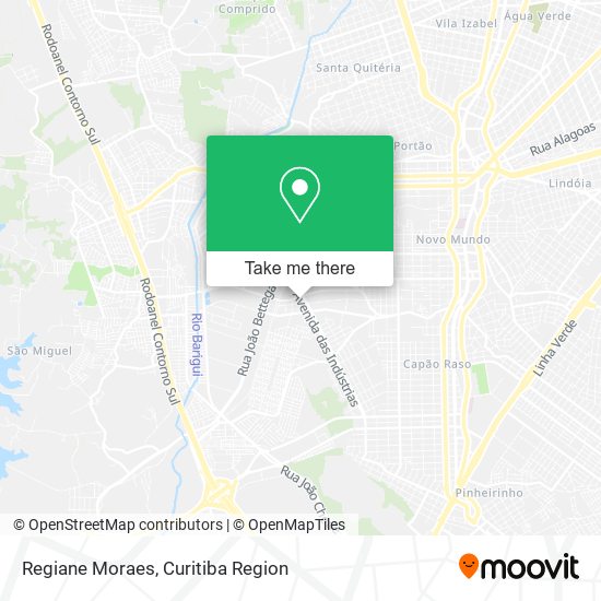 Regiane Moraes map