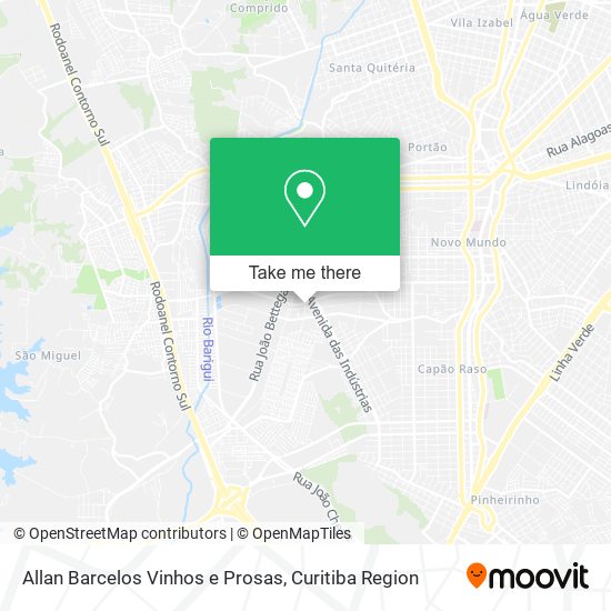 Allan Barcelos Vinhos e Prosas map