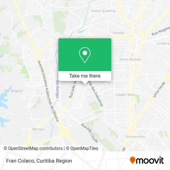 Fran Colaco map
