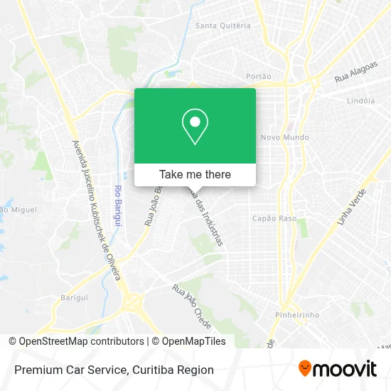 Premium Car Service map