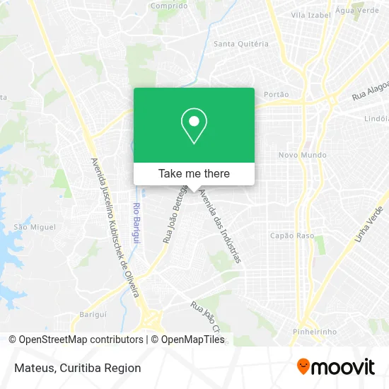 Mateus map