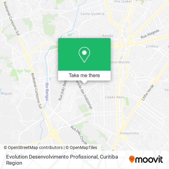Evolution Desenvolvimento Profissional map