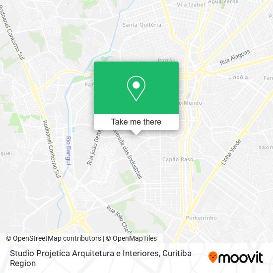 Studio Projetica Arquitetura e Interiores map