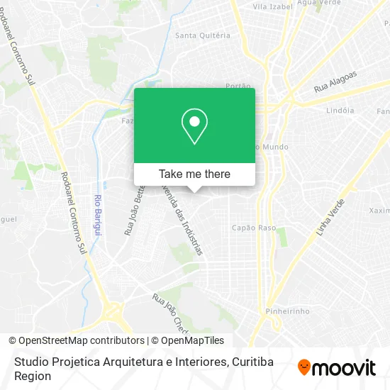 Studio Projetica Arquitetura e Interiores map