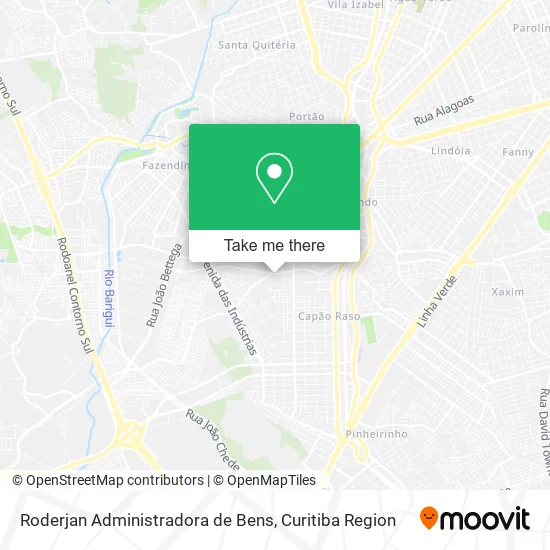 Roderjan Administradora de Bens map