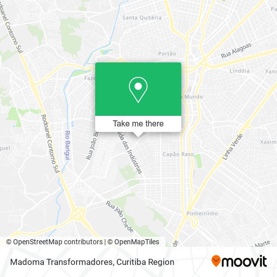 Madoma Transformadores map