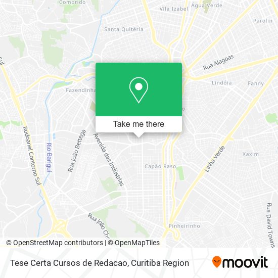 Tese Certa Cursos de Redacao map