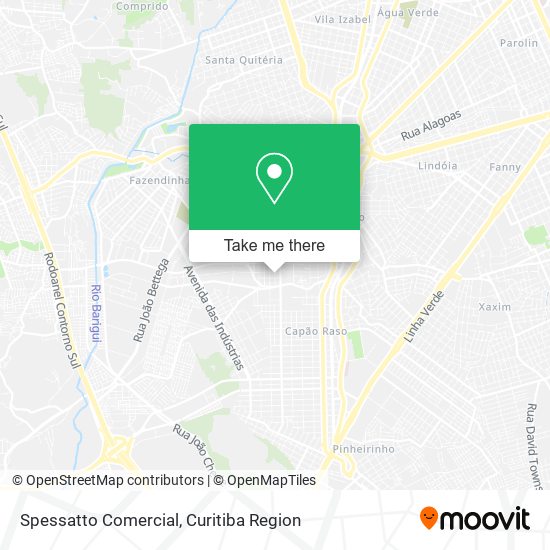 Mapa Spessatto Comercial