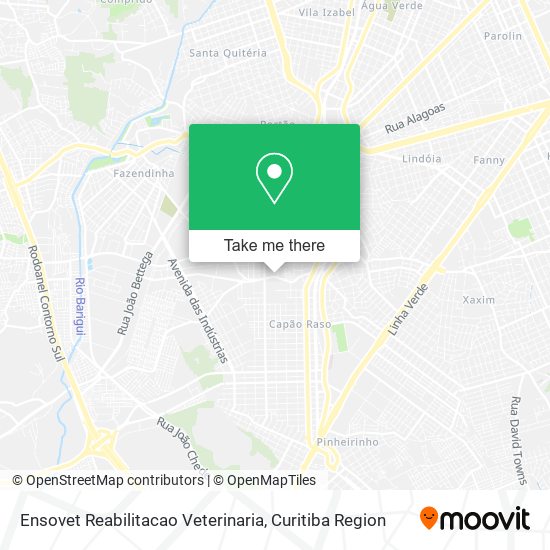 Ensovet Reabilitacao Veterinaria map