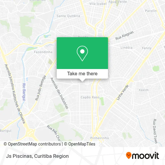 Js Piscinas map