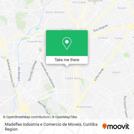Madeflex Industria e Comercio de Moveis map