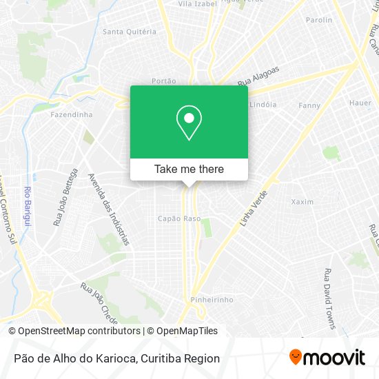 Pão de Alho do Karioca map