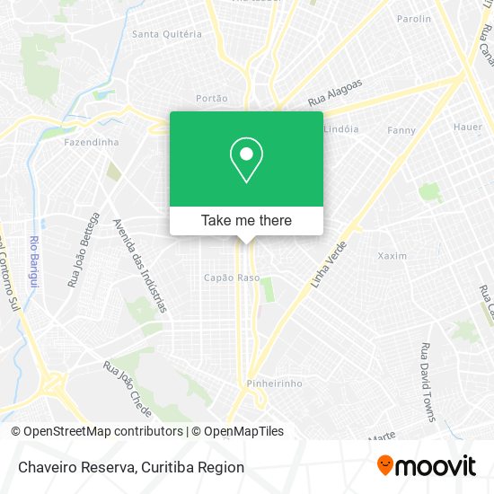 Chaveiro Reserva map