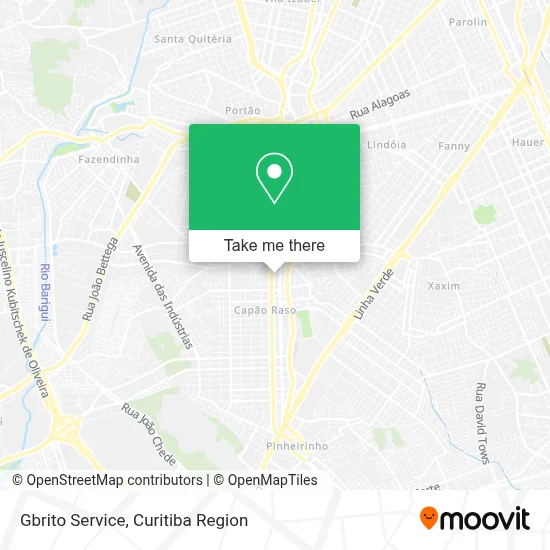 Gbrito Service map