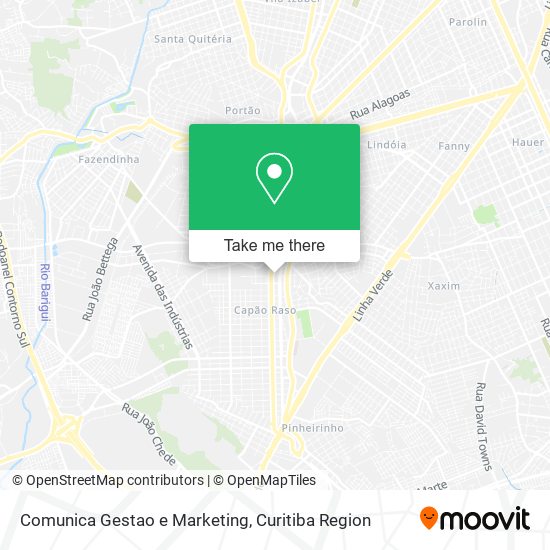 Comunica Gestao e Marketing map
