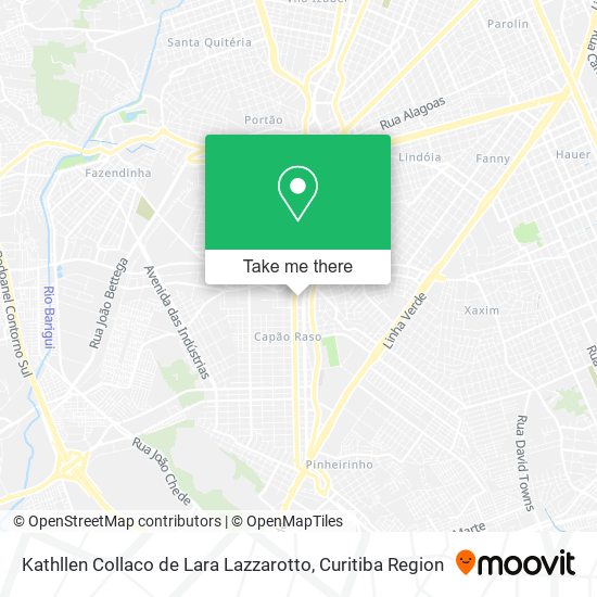 Kathllen Collaco de Lara Lazzarotto map