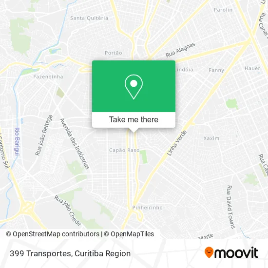 399 Transportes map