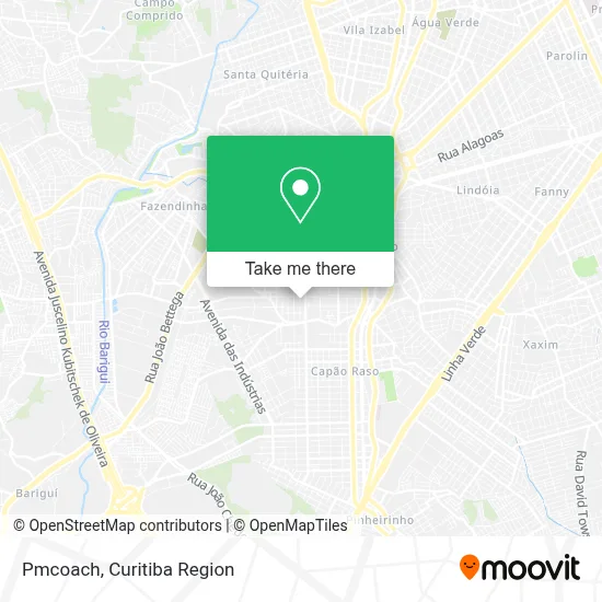 Pmcoach map