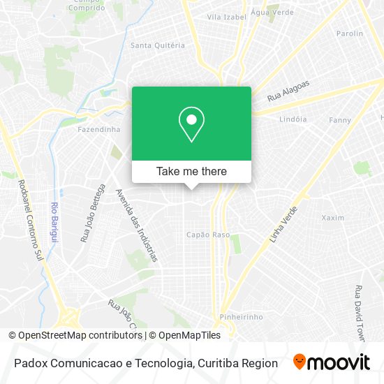 Padox Comunicacao e Tecnologia map