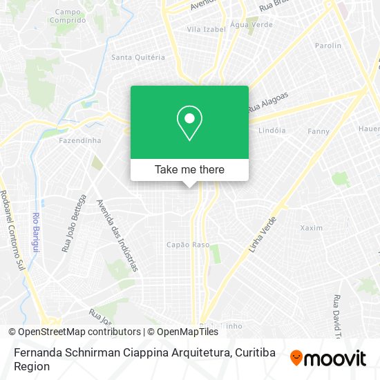 Fernanda Schnirman Ciappina Arquitetura map