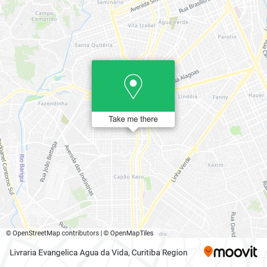 Livraria Evangelica Agua da Vida map