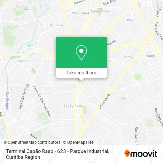 Terminal Capão Raso - 623 - Parque Industrial map