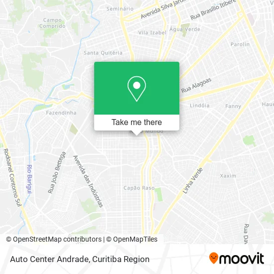 Auto Center Andrade map