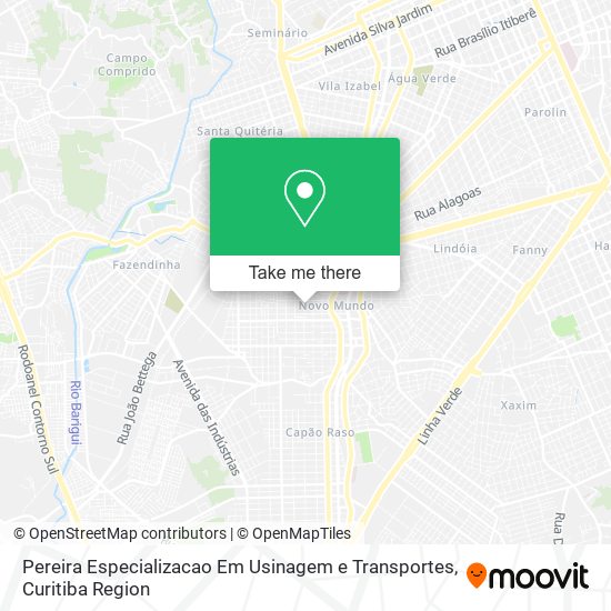 Pereira Especializacao Em Usinagem e Transportes map