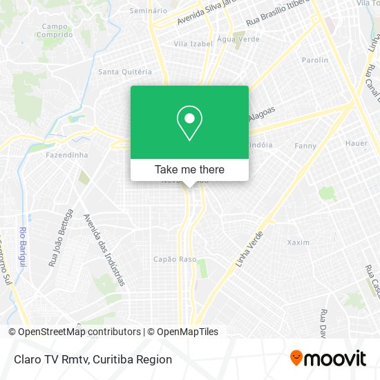 Claro TV Rmtv map