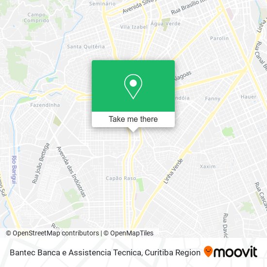 Bantec Banca e Assistencia Tecnica map