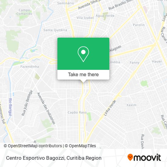 Centro Esportivo Bagozzi map