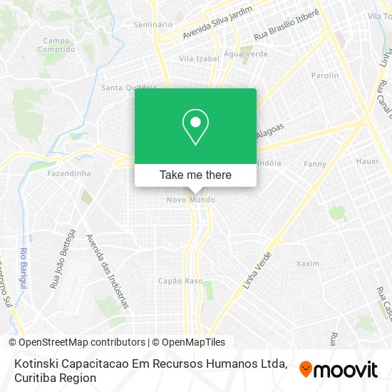 Kotinski Capacitacao Em Recursos Humanos Ltda map