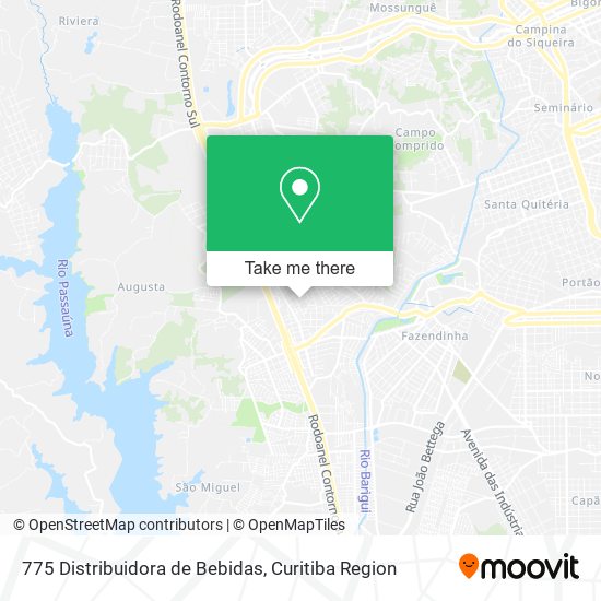 775 Distribuidora de Bebidas map
