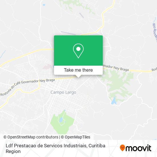 Ldf Prestacao de Servicos Industriais map