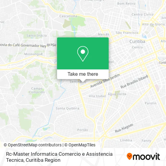 Rc-Master Informatica Comercio e Assistencia Tecnica map