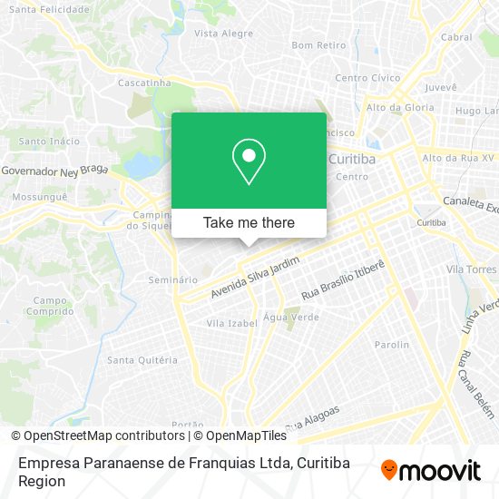 Empresa Paranaense de Franquias Ltda map
