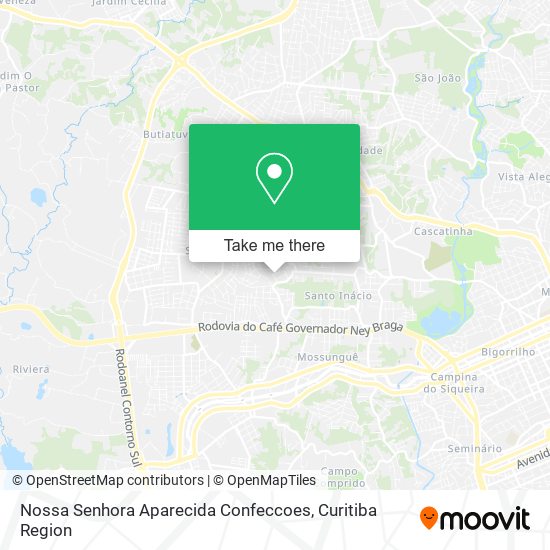 Nossa Senhora Aparecida Confeccoes map