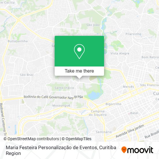 Maria Festeira Personalização de Eventos map