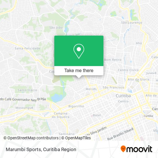 Marumbi Sports map