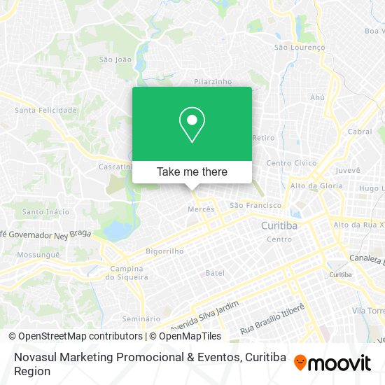 Novasul Marketing Promocional & Eventos map
